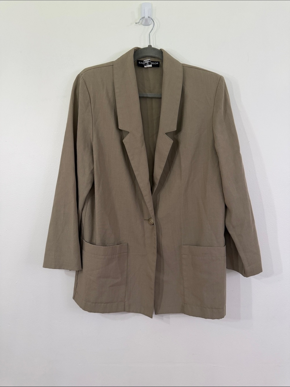 Vintage Sag Harbor Linen Feel Blazer
